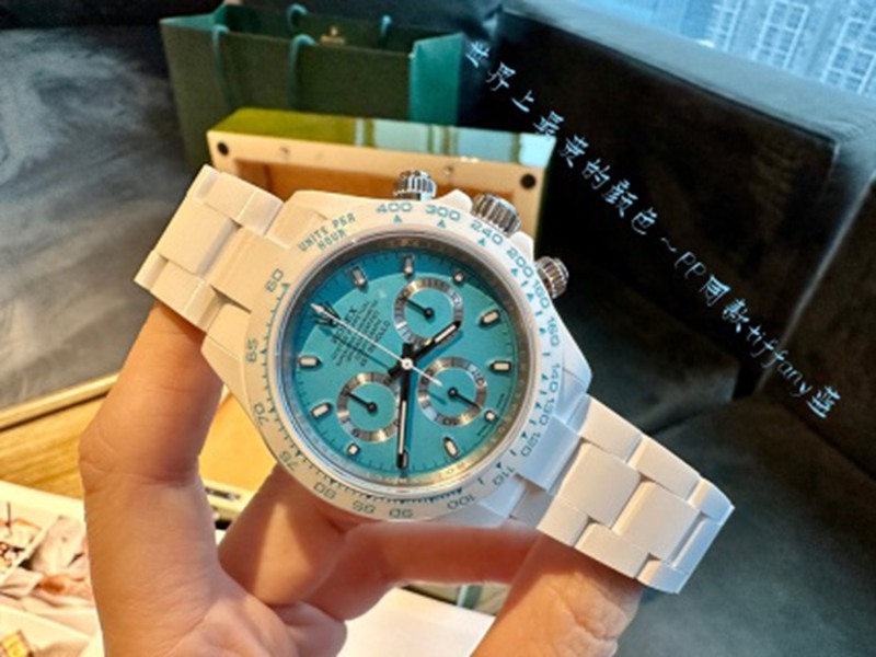 Best Edition with 4130 Automatic Movement Rolex Daytona Series 40mm Blue Watch